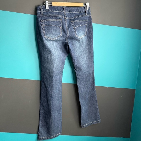 Vintage Women's Blue Flare Jeans size 11 - Picture 4 of 8